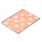 Carnet Summer Boho White Daisy Flowers (Côté gauche)