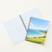 Carnet Summer Coastal Landscape Spiral Notebook (Intérieur)