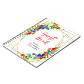Carnet Summer Mixed Berries Birthday Guest Book (Côté gauche)