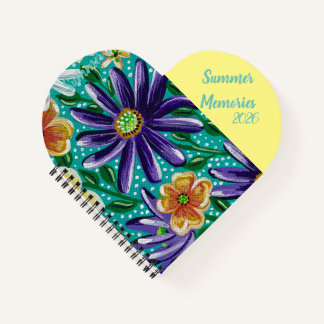 Carnet Summer Mountain Fields Notebook