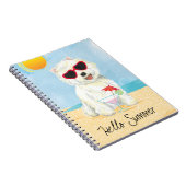 Carnet Summer Westie (Côté Droit)