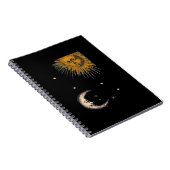 Carnet Sun And Moon 90s Whimsigoth Design (Côté Droit)
