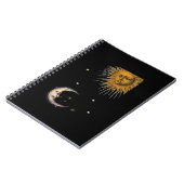 Carnet Sun And Moon 90s Whimsigoth Design (Côté gauche)