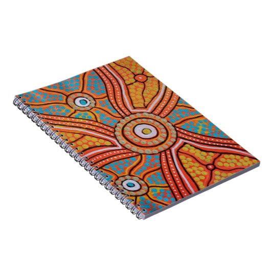 Carnet Sun Corroboree (Côté Droit)