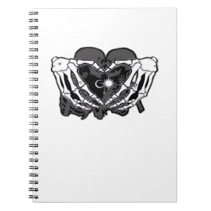 Carnet Sunand~1 - Squelette Mains Coeurs
