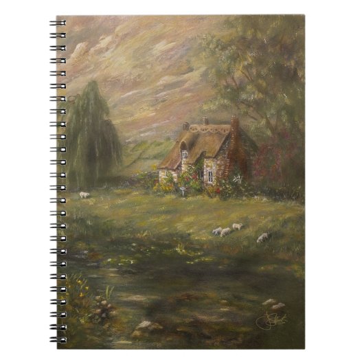 Carnet "Sunday Roast - Un Cottage Anglais" (Devant)