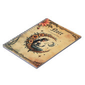 Carnet Sunflower Crescent Queen (Côté gauche)