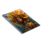 Carnet Sunflower Goddess Art Imaginaire (Côté Droit)