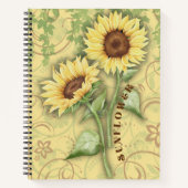 Carnet Sunflower II (Devant)