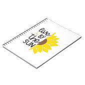 Carnet Sunflower Lover | Vivez Par Le Soleil (Côté gauche)