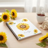 Carnet Sunflower Notebook – Design for Gentle Souls