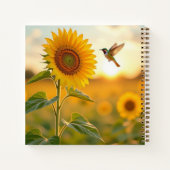 Carnet Sunflower Symbolism  (Dos)