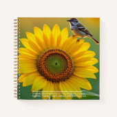 Carnet Sunflower Symbolism (Devant)