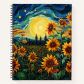 Carnet Sunflowers (Devant)