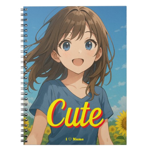 Carnet Sunflowers and Your Smile (Devant)