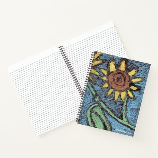 Carnet Sunflowers Forever - Art pour enfants pour CHOC (Intérieur)