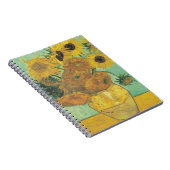 Carnet Sunflowers par Vincent Van Gogh (Côté Droit)