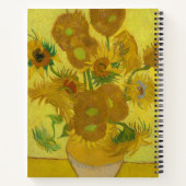 Carnet Sunflowers - Vincent van Gogh (Dos)