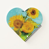 Carnet Sunflowers Vincent van Gogh (Dos)