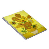 Carnet Sunflowers Vincent van Gogh (Côté Droit)