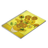 Carnet Sunflowers Vincent van Gogh (Côté gauche)
