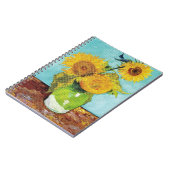 Carnet Sunflowers Vincent van Gogh (Côté gauche)