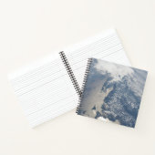 Carnet Sunglint Sur La Côte Du Massachusetts. (Intérieur)