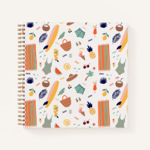 Carnet Sunny Beach Fun Motif