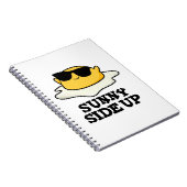 Carnet Sunny Side Up Funny Fried Oeuf Pun (Côté Droit)