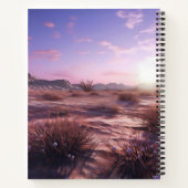 Carnet Sunrise du désert (Dos)
