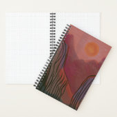 Carnet Sunrise Sunset Mountain Trail Magique Adventure (À l'intérieur)