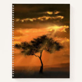 Carnet Sunrise Tree (Devant)