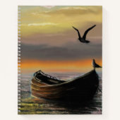 Carnet Sunset Boat (Devant)