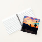 Carnet Sunset Cactus Desert Dusk (Intérieur)
