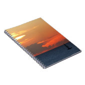 Carnet Sunset Clouds and Sailboat Seascape (Côté Droit)