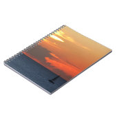 Carnet Sunset Clouds and Sailboat Seascape (Côté gauche)