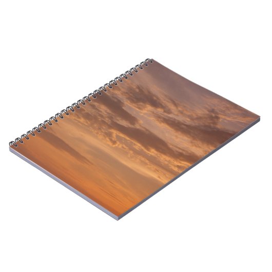 Carnet Sunset Clouds II Pastel Nature Abstraite (Côté gauche)