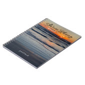 Carnet Sunset Coastal Photo Beach Rental Invité Connexion (Côté gauche)