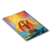Carnet Sunset Dragon Imaginaire Art (Côté Droit)