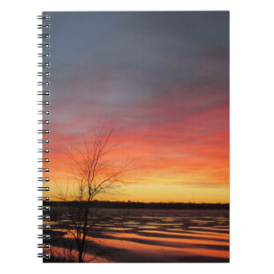 Carnet Sunset du lac Ice