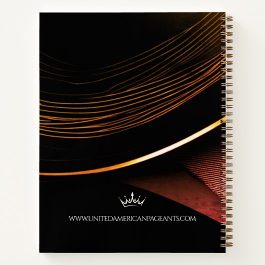 Carnet Sunset Dust Ultimate Pageant Checklist Notebook (Dos)