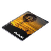 Carnet Sunset pour moulin à vent (Côté gauche)