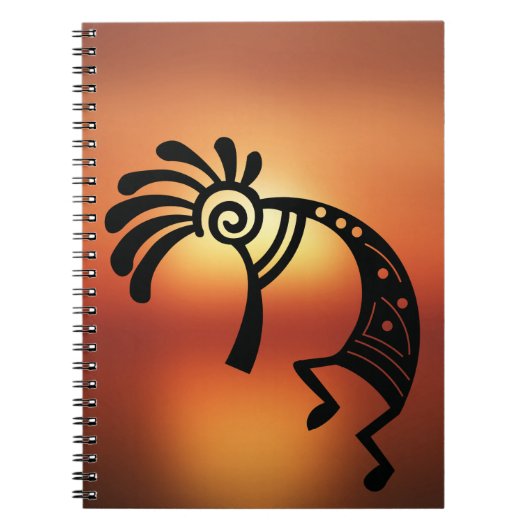 Carnet Sunset Sud-Ouest Kokopelli (Devant)