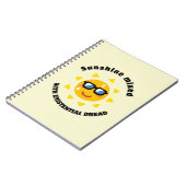 Carnet Sunshine Mixed with Existential Dread (Côté gauche)