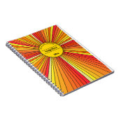 Carnet Sunshine personnalisable (Côté Droit)