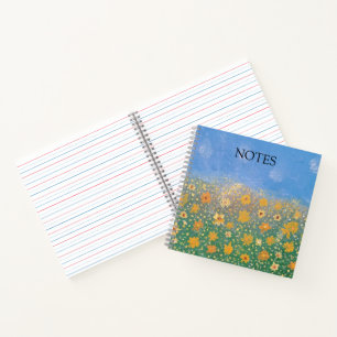 Carnet Sunshine Sunflower