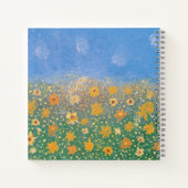 Carnet Sunshine Sunflower (Dos)