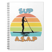 Carnet SUP ASAP Stand Up Paddling (Devant)