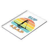 Carnet SUP ASAP Stand Up Paddling (Côté gauche)