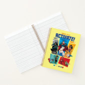 Carnet Super-Animaux & Justice League - Activez ! (Intérieur)